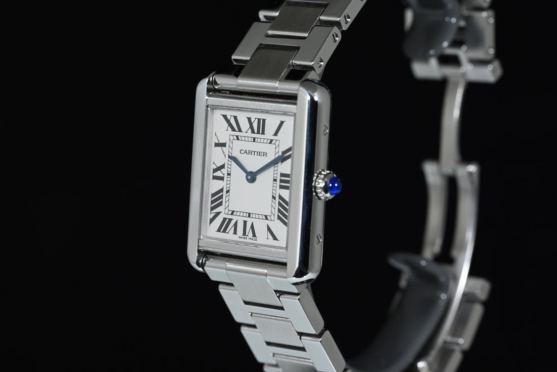 CARTIER | TANK SOLO Steel, Quartz Ref. W5200013 Cartier box and papers, 2016
