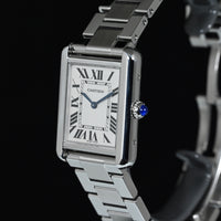 CARTIER | TANK SOLO Steel, Quartz Ref. W5200013 Cartier box and papers, 2016