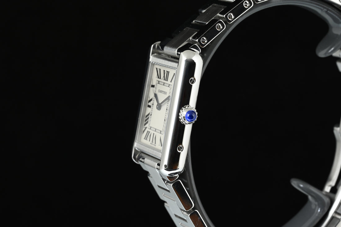 CARTIER | TANK SOLO Steel, Quartz Ref. W5200013 Cartier box and papers, 2016