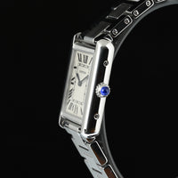 CARTIER | TANK SOLO Steel, Quartz Ref. W5200013 Cartier box and papers, 2016