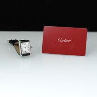 CARTIER | Orologio TANK SOLO Ref. WSTA0042 Garanzia Cartier, 2022, Acciaio, Quarzo