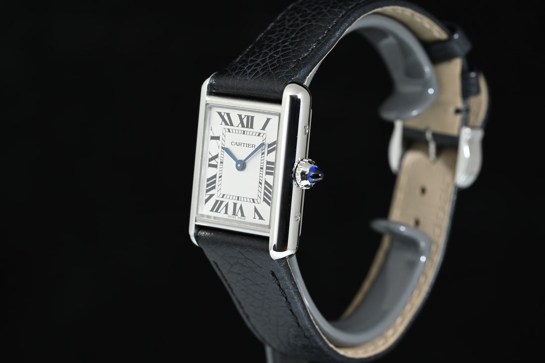 CARTIER | Orologio TANK SOLO Ref. WSTA0042 Garanzia Cartier, 2022, Acciaio, Quarzo