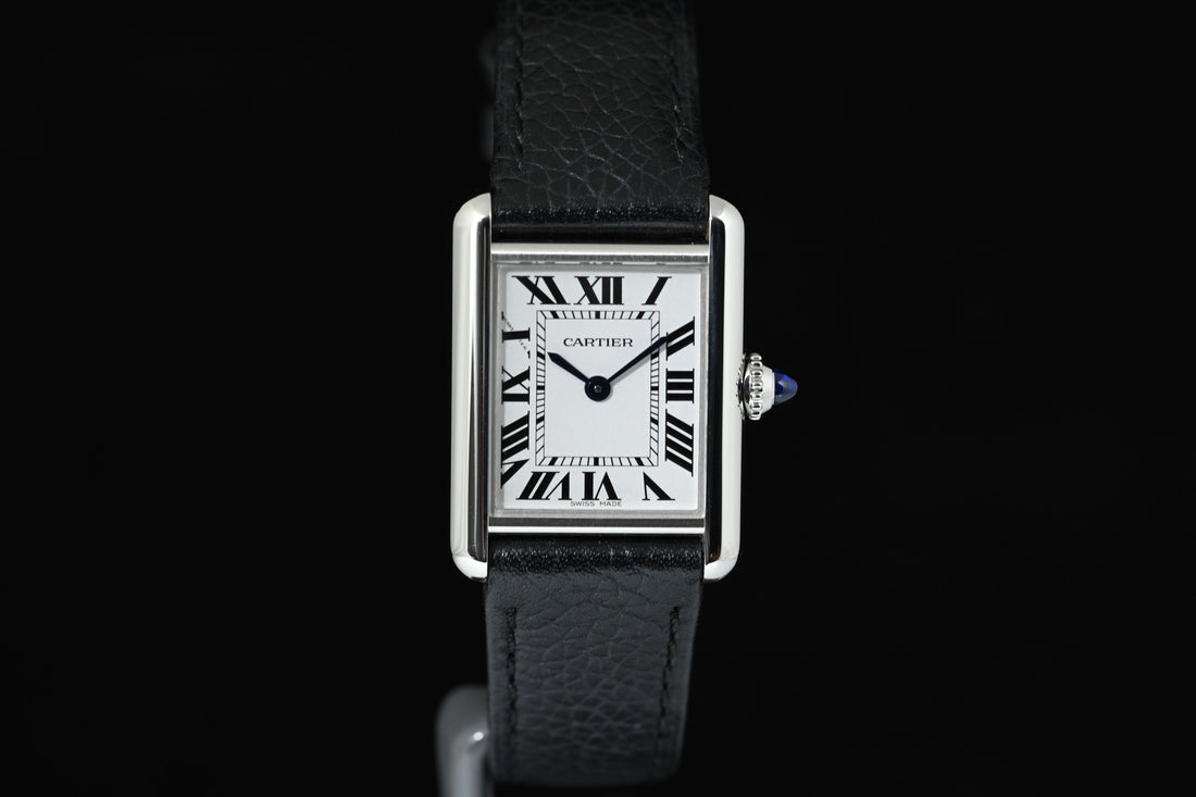 CARTIER | Orologio TANK SOLO Ref. WSTA0042 Garanzia Cartier, 2022, Acciaio, Quarzo