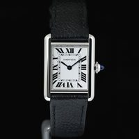 CARTIER | Orologio TANK SOLO Ref. WSTA0042 Garanzia Cartier, 2022, Acciaio, Quarzo