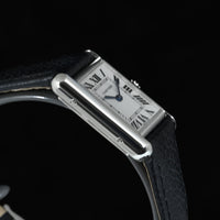 CARTIER | Orologio TANK SOLO Ref. WSTA0042 Garanzia Cartier, 2022, Acciaio, Quarzo