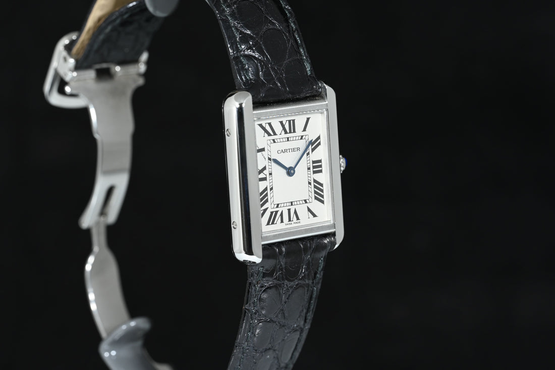 CARTIER | TANK SOLO Steel, Quartz Ref. W5200005 Cartier Box and Papers, 2010