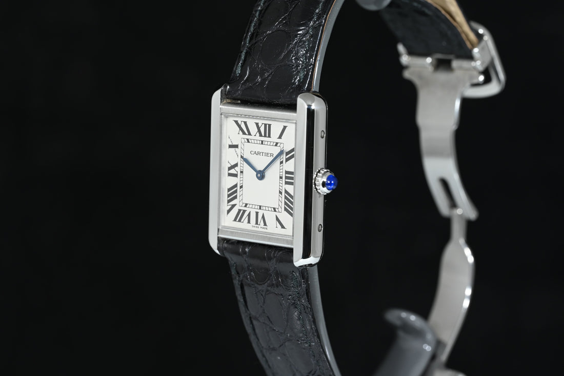CARTIER | TANK SOLO Steel, Quartz Ref. W5200005 Cartier Box and Papers, 2010