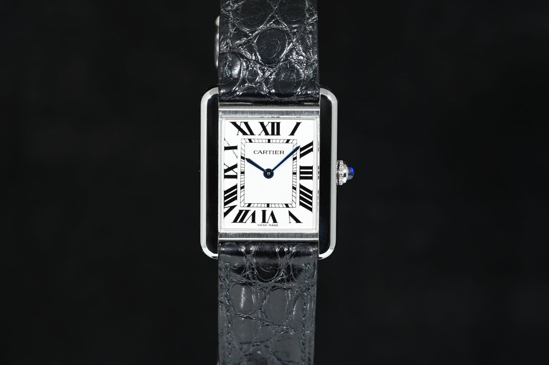 CARTIER | TANK SOLO Steel, Quartz Ref. W5200005 Cartier Box and Papers, 2010