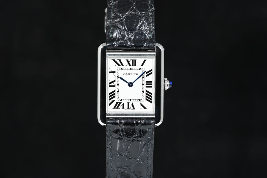 CARTIER | TANK SOLO Steel, Quartz Ref. W5200005 Cartier Box and Papers, 2010