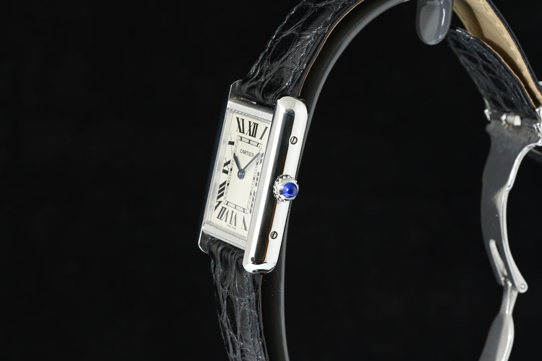 CARTIER | TANK SOLO Steel, Quartz Ref. W5200005 Cartier Box and Papers, 2010