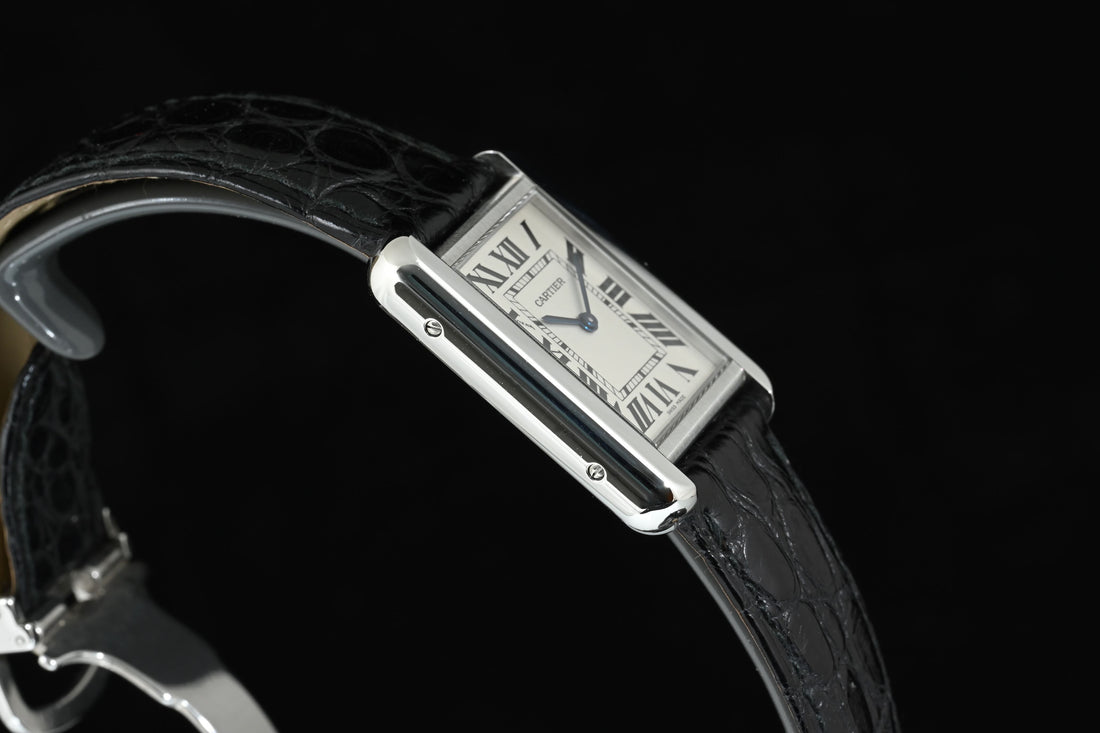 CARTIER | TANK SOLO Steel, Quartz Ref. W5200005 Cartier Box and Papers, 2010