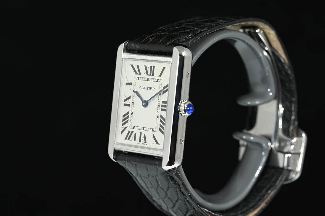 CARTIER | TANK SOLO Steel, Quartz Ref. W5200003 Cartier Box and Papers, 2010