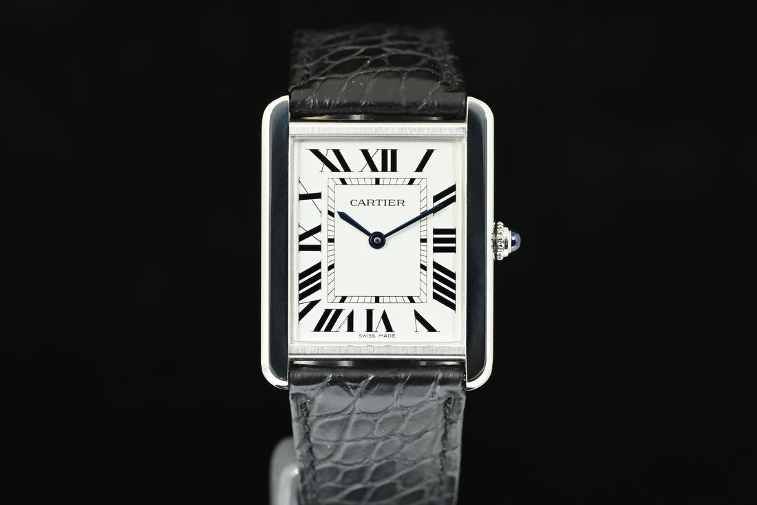 CARTIER | TANK SOLO Steel, Quartz Ref. W5200003 Cartier Box and Papers, 2010