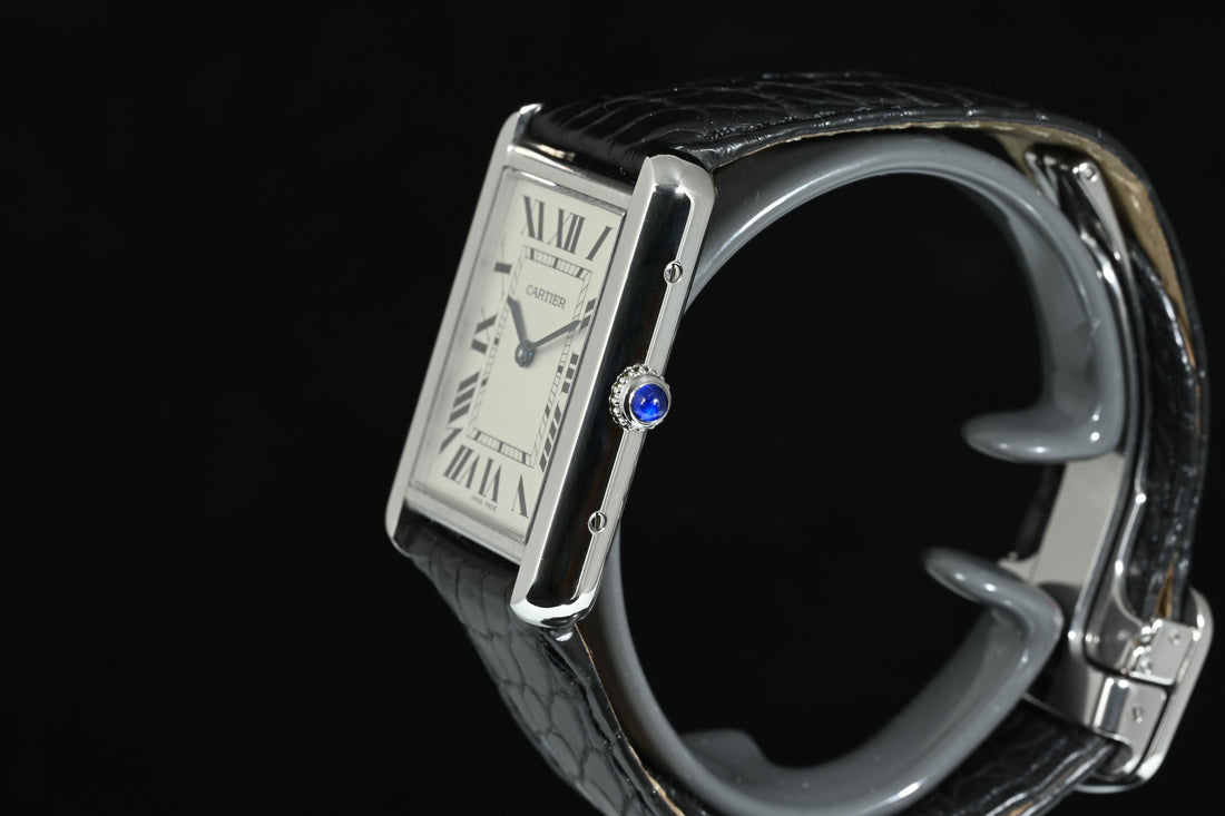CARTIER | TANK SOLO Steel, Quartz Ref. W5200003 Cartier Box and Papers, 2010