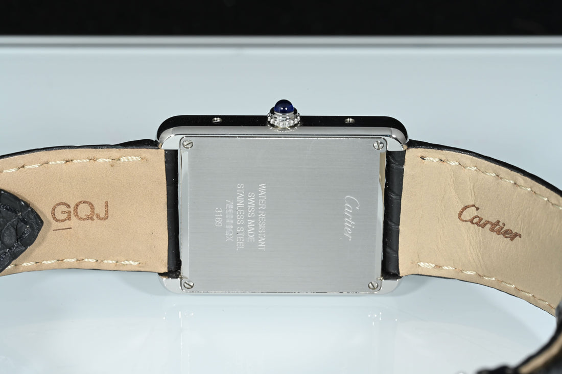 CARTIER | TANK SOLO Steel, Quartz Ref. W5200003 Cartier Box and Papers, 2010