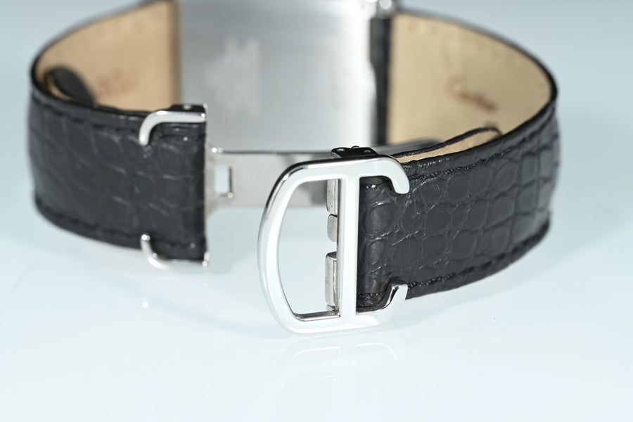 CARTIER | TANK SOLO Steel, Quartz Ref. W5200003 Cartier Box and Papers, 2010