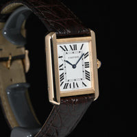 CARTIER | TANK SOLO small,  18K Rose Gold, Quartz Ref. W5200024 Cartier Box and papers, 2016