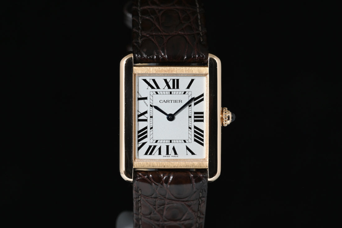 CARTIER | TANK SOLO small,  18K Rose Gold, Quartz Ref. W5200024 Cartier Box and papers, 2016