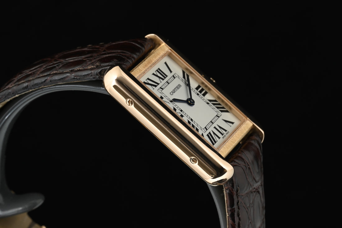 CARTIER | TANK SOLO small,  18K Rose Gold, Quartz Ref. W5200024 Cartier Box and papers, 2016