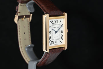 CARTIER | TANK SOLO XL Oro rosa 18 Kt., Automatico Ref. W5200026 Scatola e Garanzia Cartier, 2023