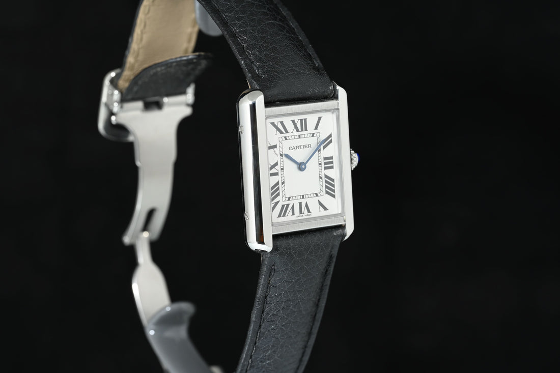 CARTIER | TANK SOLO Watch Ref. WSTA0030 Cartier Warranty, 2018, Steel, Quartz