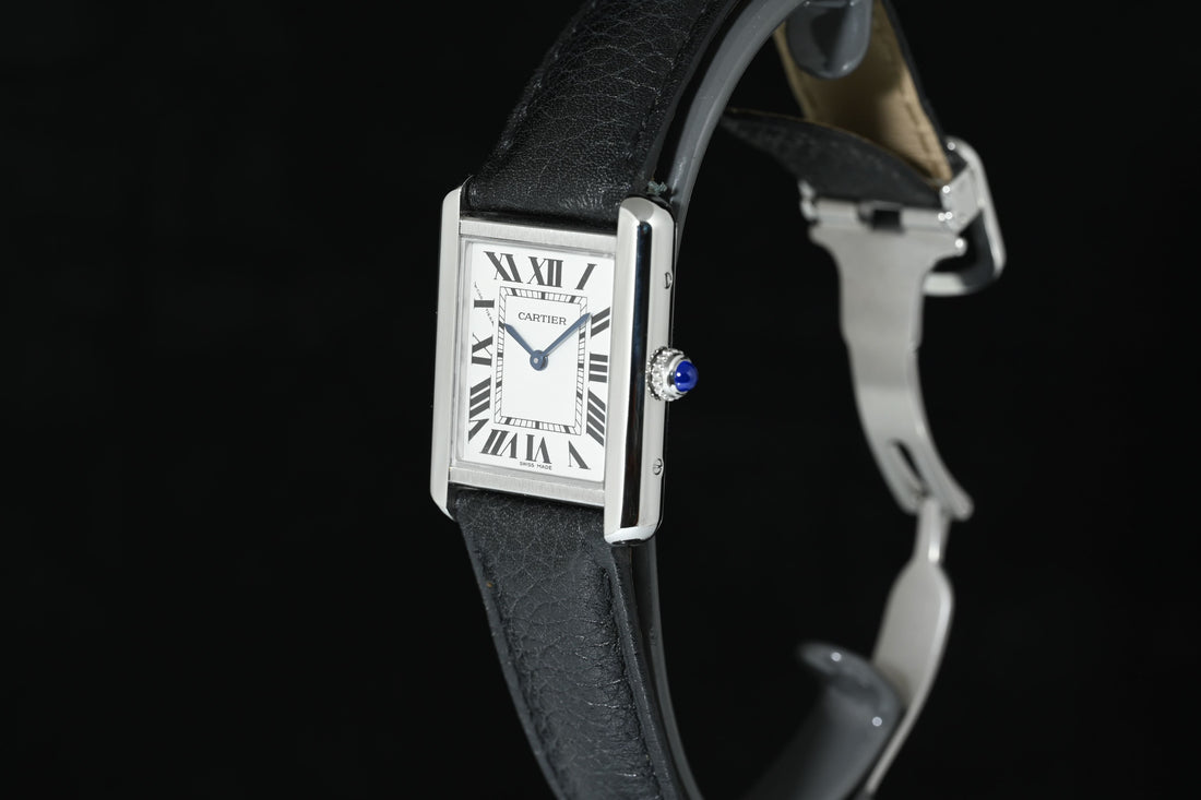 CARTIER | TANK SOLO Watch Ref. WSTA0030 Cartier Warranty, 2018, Steel, Quartz