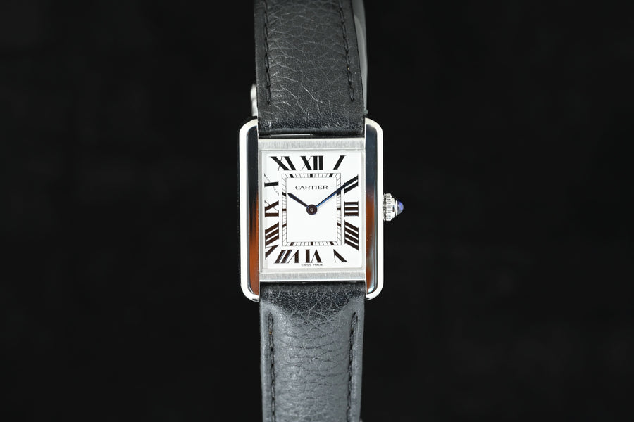 CARTIER | TANK SOLO Watch Ref. WSTA0030 Cartier Warranty, 2018, Steel, Quartz