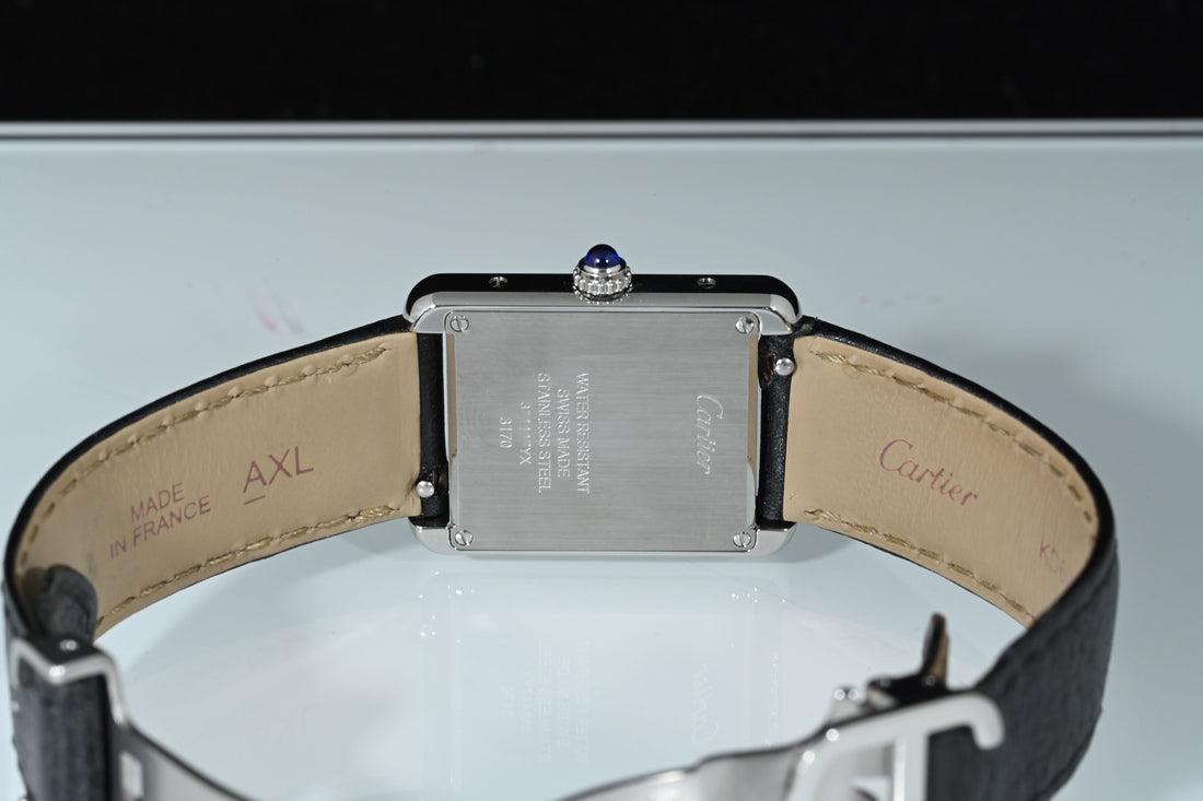 CARTIER | TANK SOLO Watch Ref. WSTA0030 Cartier Warranty, 2018, Steel, Quartz