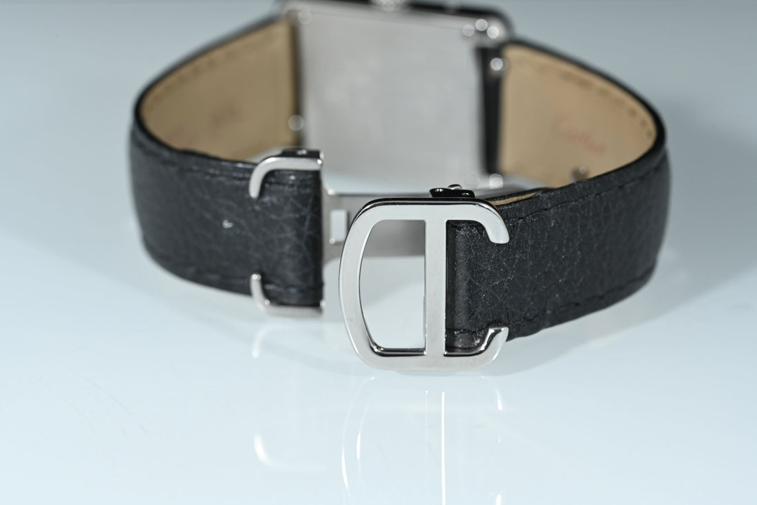 CARTIER | TANK SOLO Watch Ref. WSTA0030 Cartier Warranty, 2018, Steel, Quartz