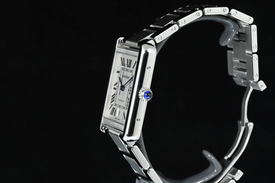 CARTIER | TANK SOLO XL Steel, Automatic Ref. W5200028 Cartier Warranty, 2017