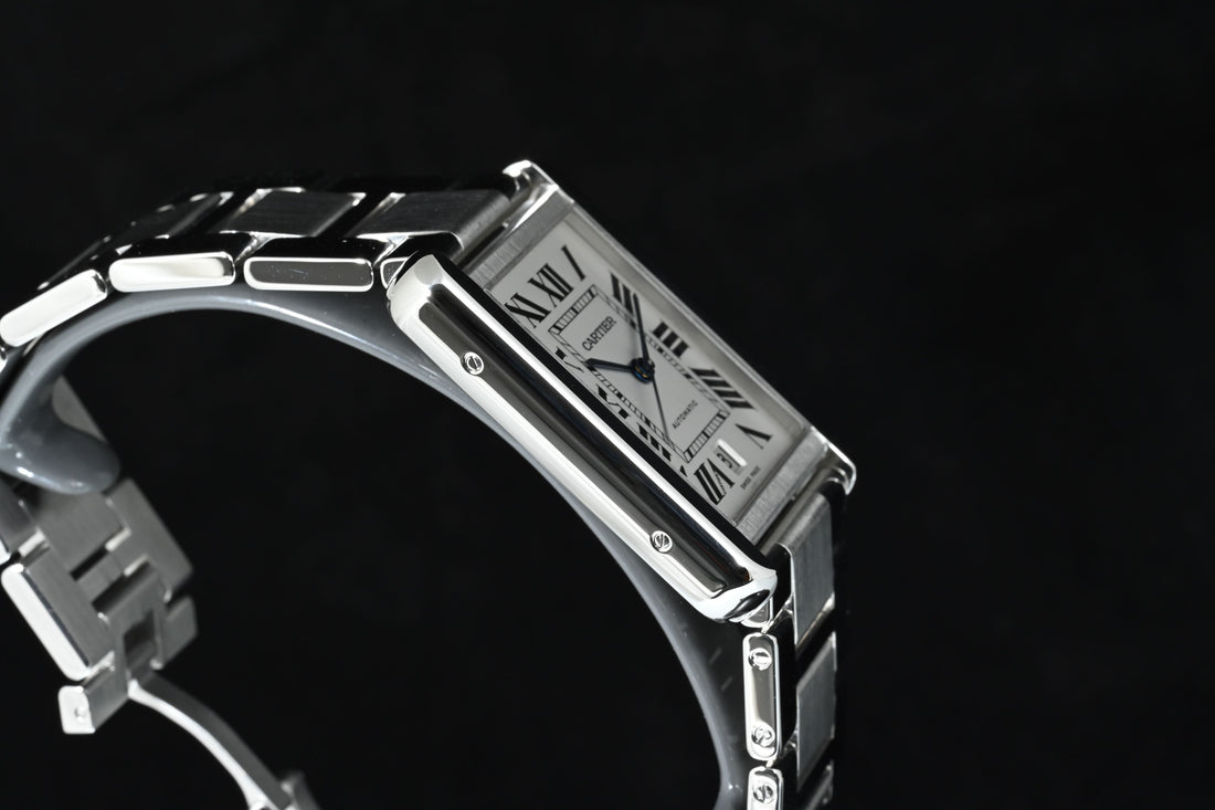 CARTIER | TANK SOLO XL Steel, Automatic Ref. W5200028 Cartier Warranty, 2017