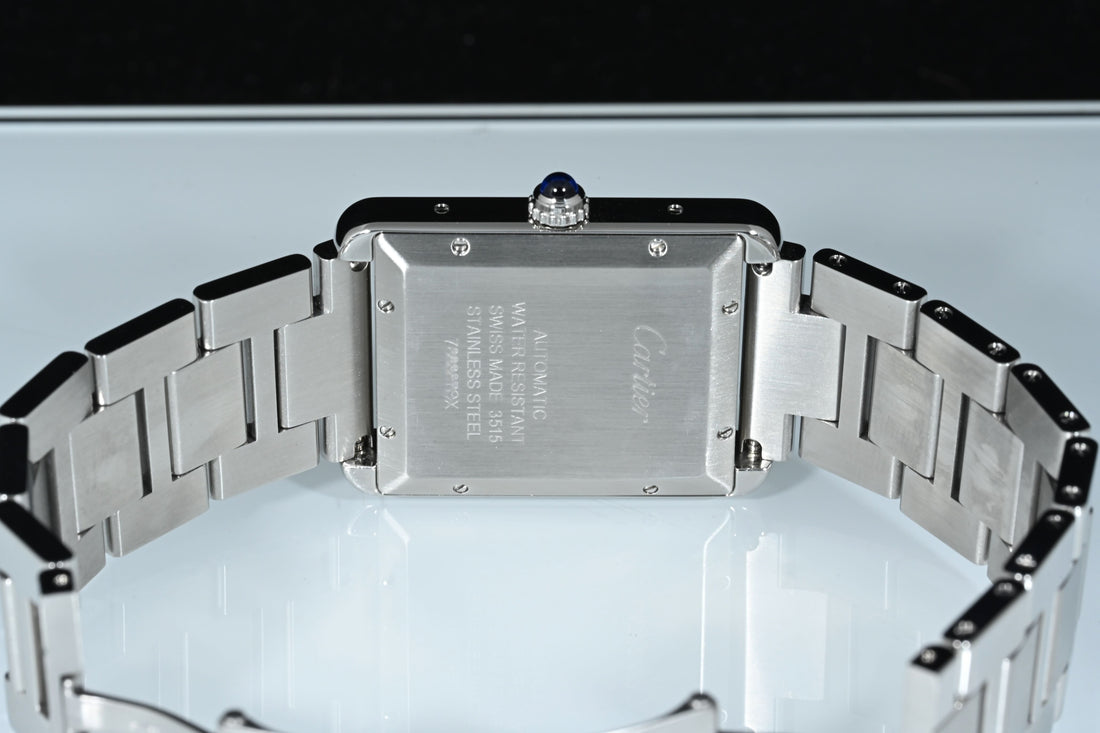 CARTIER | TANK SOLO XL Steel, Automatic Ref. W5200028 Cartier Warranty, 2017