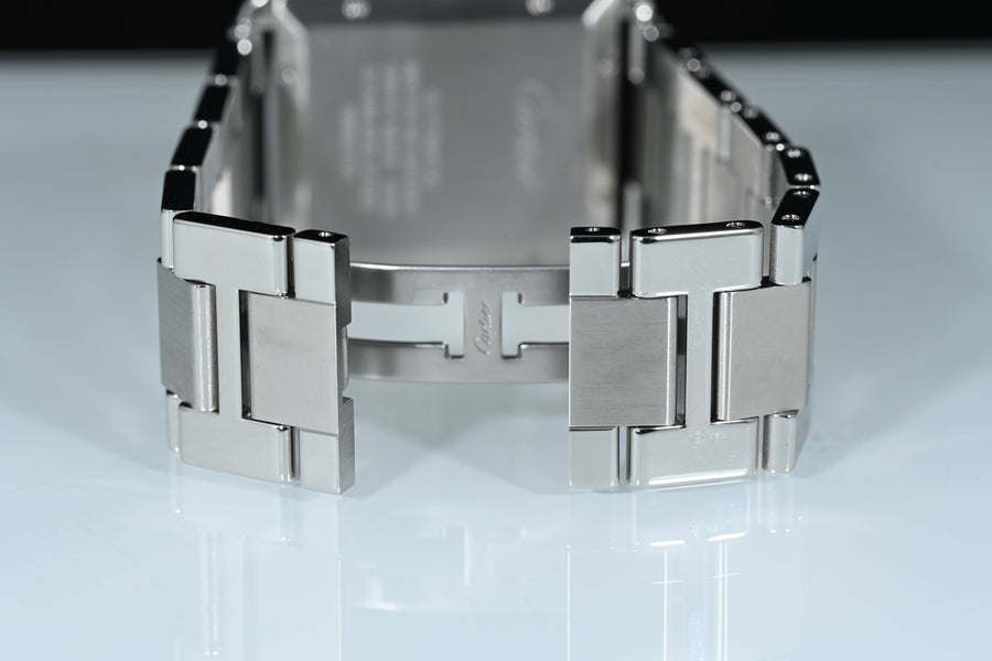 CARTIER | TANK SOLO XL Steel, Automatic Ref. W5200028 Cartier Warranty, 2017