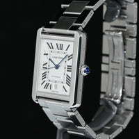 CARTIER | TANK SOLO XL Steel, Automatic Ref. W5200028 Cartier Warranty, 2013