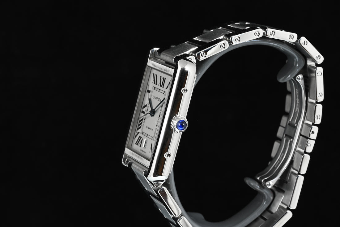 CARTIER | TANK SOLO XL Steel, Automatic Ref. W5200028 Cartier Warranty, 2018