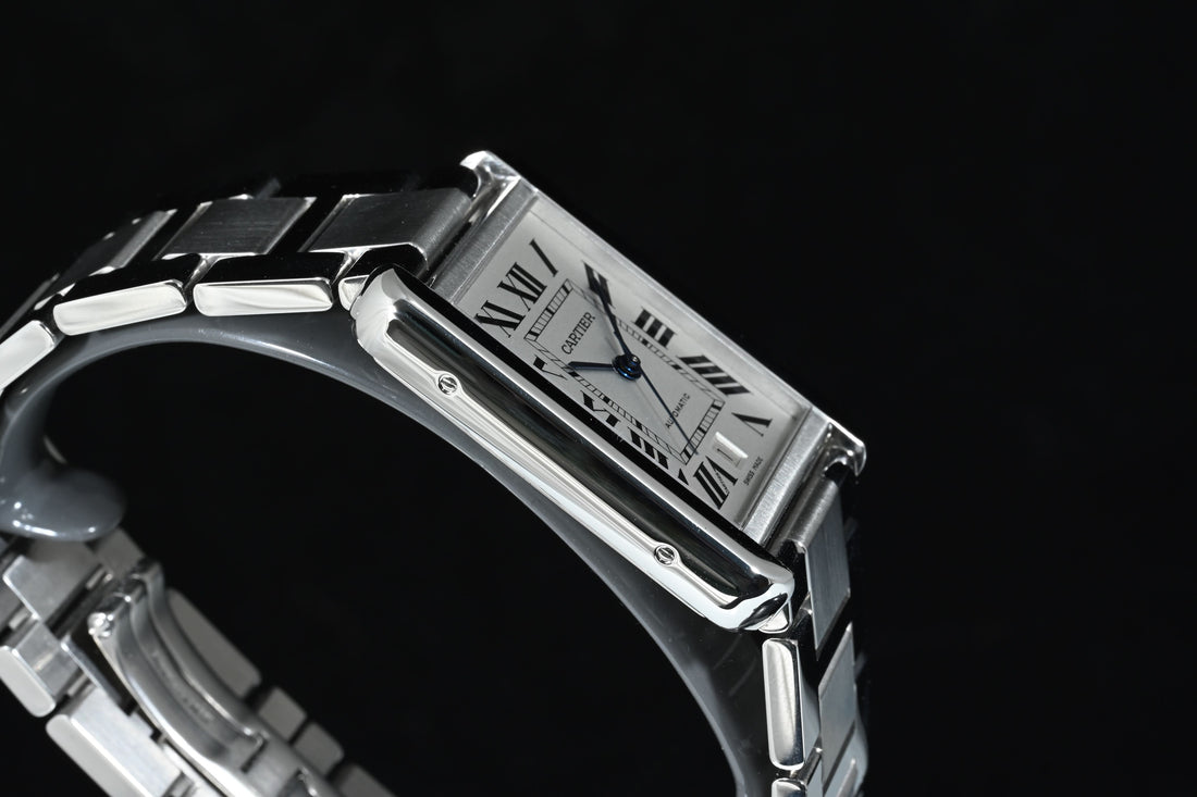 CARTIER | TANK SOLO XL Steel, Automatic Ref. W5200028 Cartier Warranty, 2013