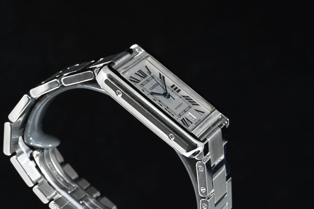 CARTIER | TANK SOLO XL Steel, Automatic Ref. W5200028 Cartier Warranty, 2018