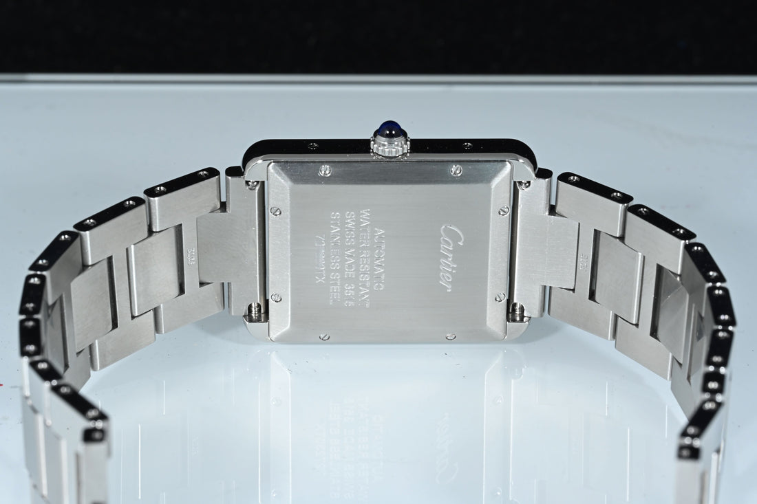 CARTIER | TANK SOLO XL Steel, Automatic Ref. W5200028 Cartier Warranty, 2013