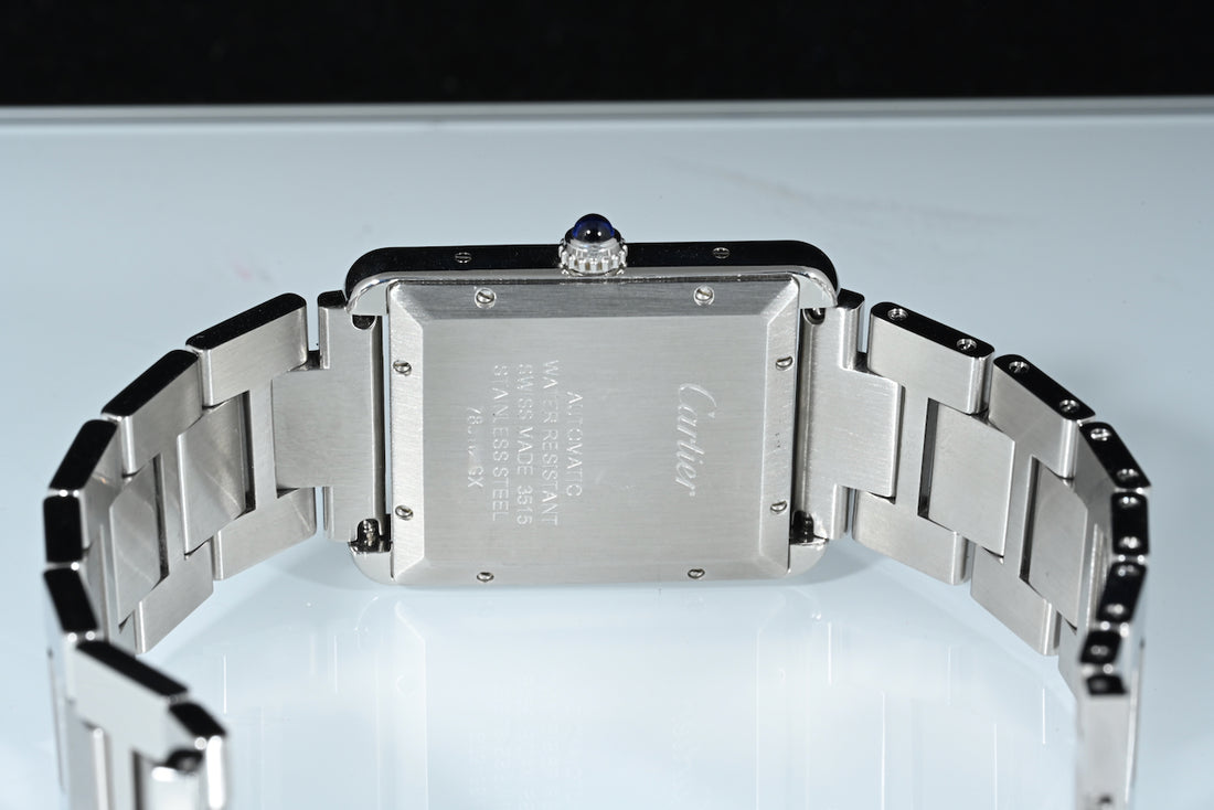 CARTIER | TANK SOLO XL Steel, Automatic Ref. W5200028 Cartier Warranty, 2018