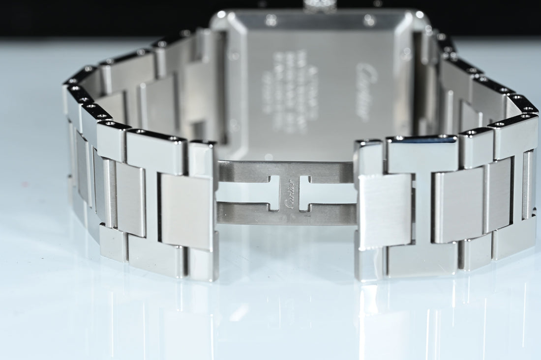 CARTIER | TANK SOLO XL Steel, Automatic Ref. W5200028 Cartier Warranty, 2013