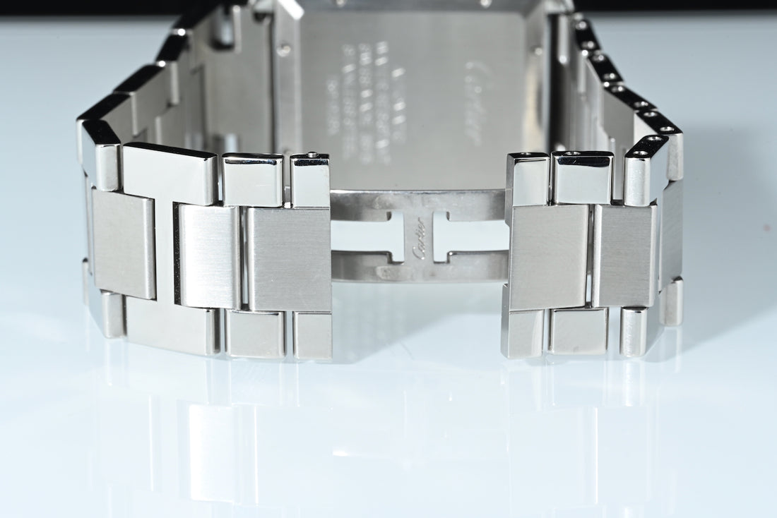 CARTIER | TANK SOLO XL Steel, Automatic Ref. W5200028 Cartier Warranty, 2018