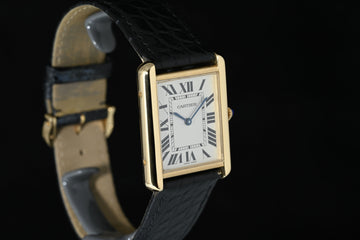 CARTIER | TANK SOLO Orologio in oro giallo 18 Kt., Quarzo Ref. W5200004 | 3167