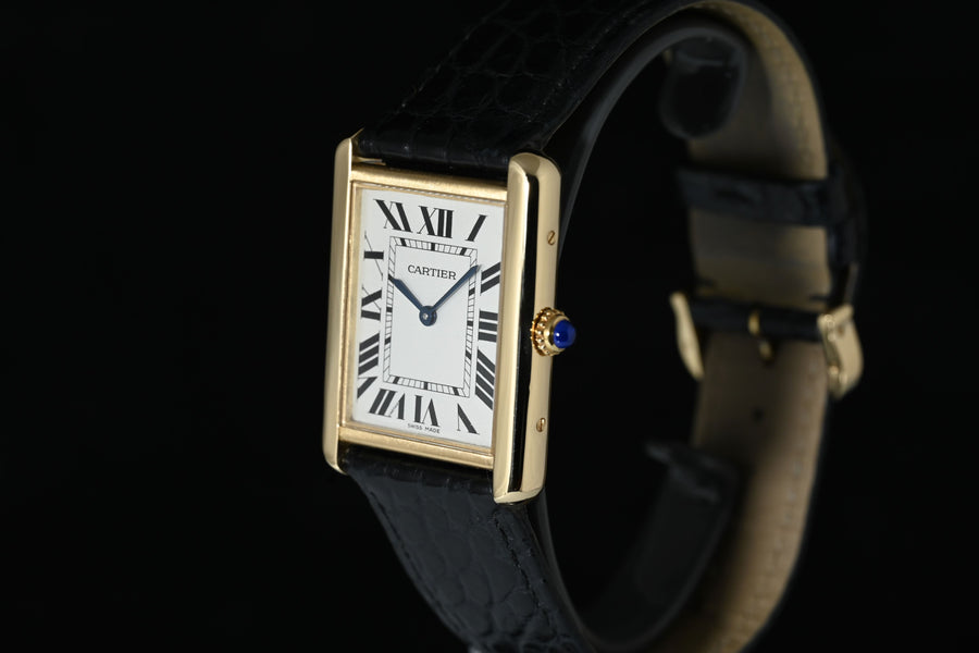 CARTIER | TANK SOLO Orologio in oro giallo 18 Kt., Quarzo Ref. W5200004 | 3167