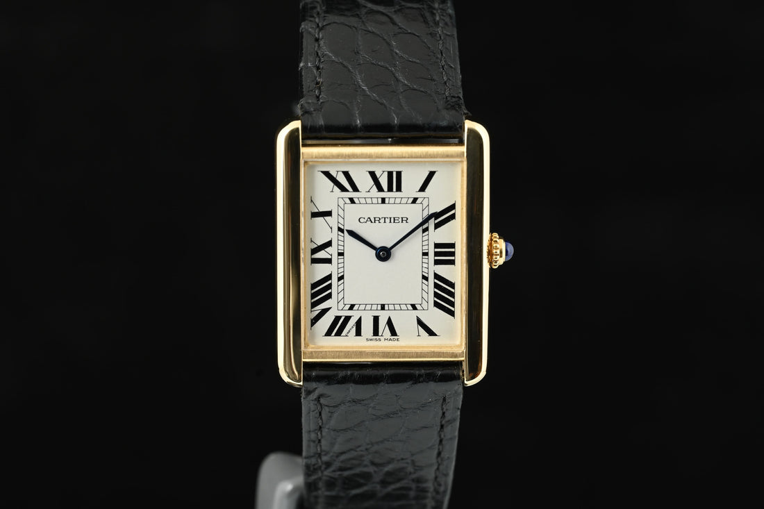 CARTIER | TANK SOLO Orologio in oro giallo 18 Kt., Quarzo Ref. W5200004 | 3167