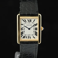 CARTIER | TANK SOLO Orologio in oro giallo 18 Kt., Quarzo Ref. W5200004 | 3167