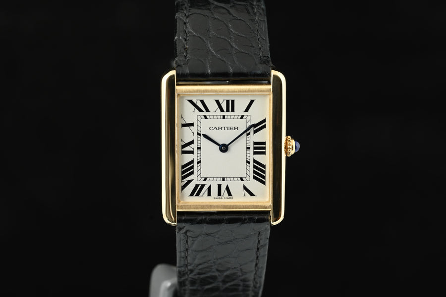 CARTIER | TANK SOLO Orologio in oro giallo 18 Kt., Quarzo Ref. W5200004 | 3167
