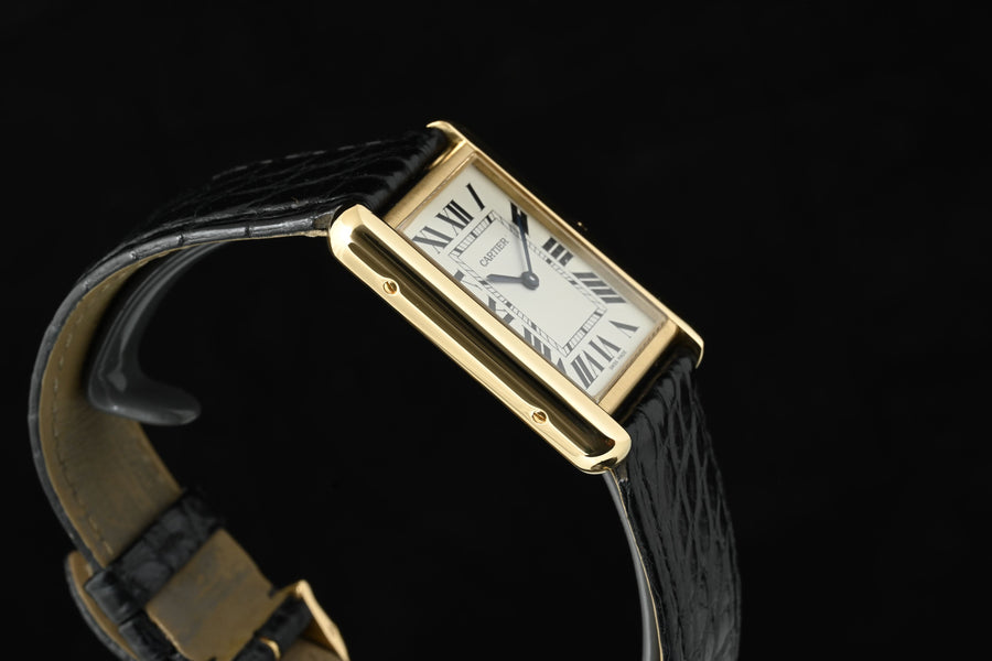 CARTIER | TANK SOLO Orologio in oro giallo 18 Kt., Quarzo Ref. W5200004 | 3167