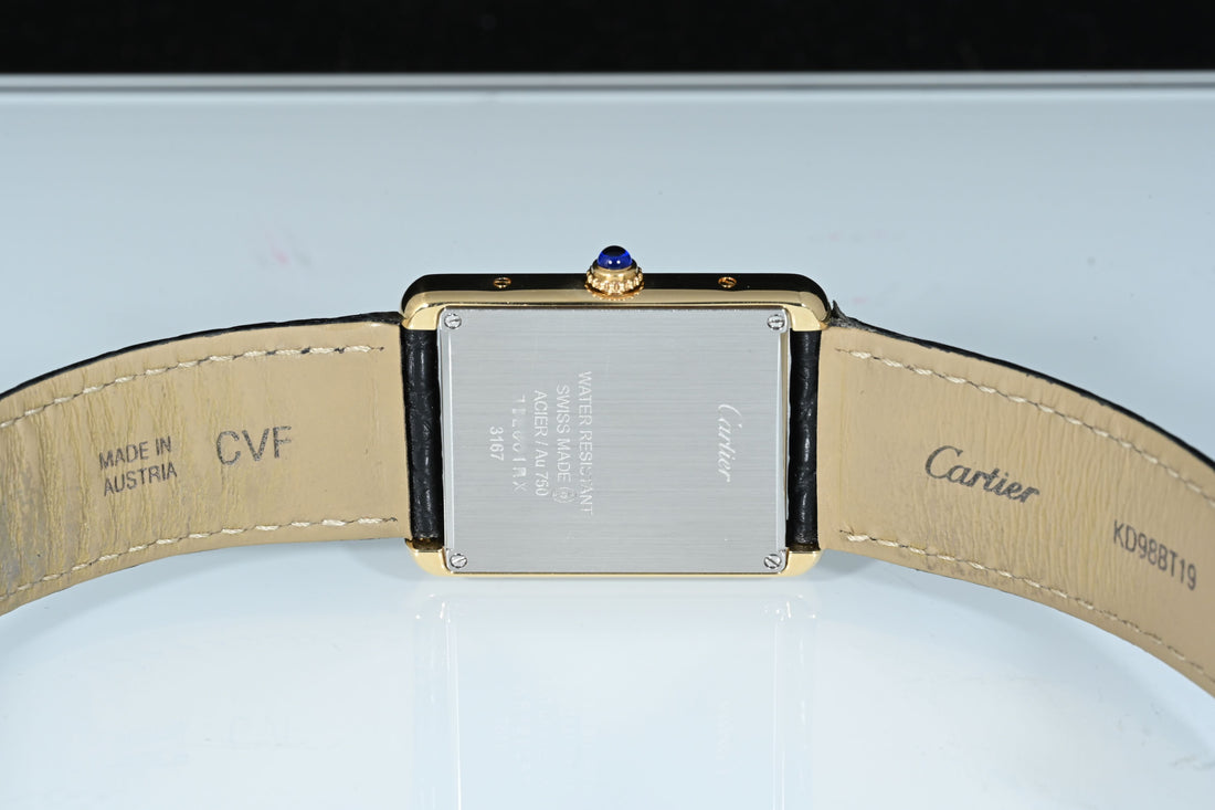 CARTIER | TANK SOLO Orologio in oro giallo 18 Kt., Quarzo Ref. W5200004 | 3167