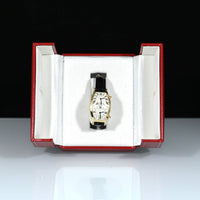 CARTIER | Dual Time tonneau Orologio al quarzo in oro giallo 18 Kt. Scatola Cartier, anni ‘90