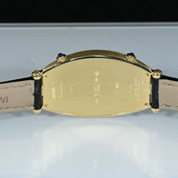 CARTIER | Dual Time tonneau Orologio al quarzo in oro giallo 18 Kt. Scatola Cartier, anni ‘90